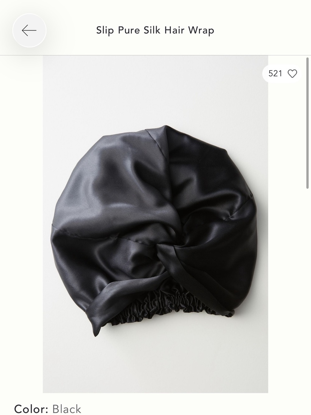 Real Silk Slip Hair Wrap